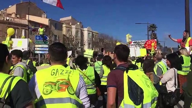 Gilets jaunes : marée jaune à La Ciotat pour les 3 mois de la mobilisation