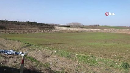 Büyükçekmece'de 60 Çuval Kimyasal Atık Bulundu