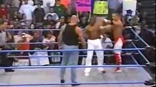 Bill Goldberg vs Lance Storm and Elix Skipper   September 6  2000Thunder