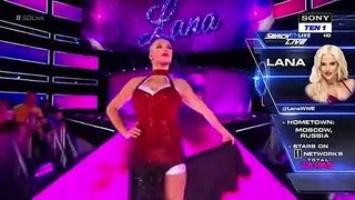 Charlotte Flair Vs Lana  August 8 2017 Smack down