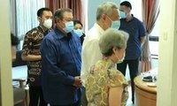 PM dan Wakil PM Singapura Jenguk Ani Yudhoyono