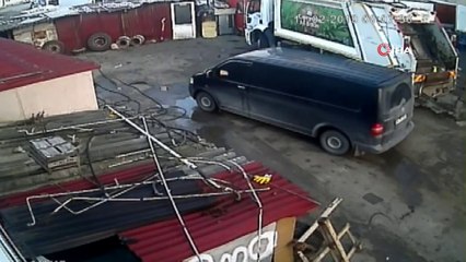 Hırsızlara canı pahasına böyle direndi