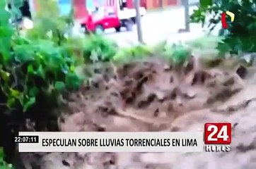 Descartan lluvias torrenciales en la ciudad de Lima