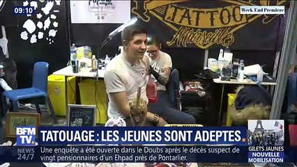Tatouage: les jeunes sont adeptes