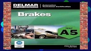 F.R.E.E [D.O.W.N.L.O.A.D] ASE Test Preparation - A5 Brakes, 5th ed. (ASE Test Prep: Automotive