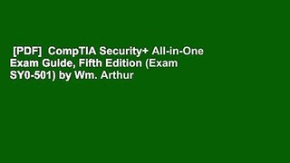 [PDF]  CompTIA Security+ All-in-One Exam Guide, Fifth Edition (Exam SY0-501) by Wm. Arthur