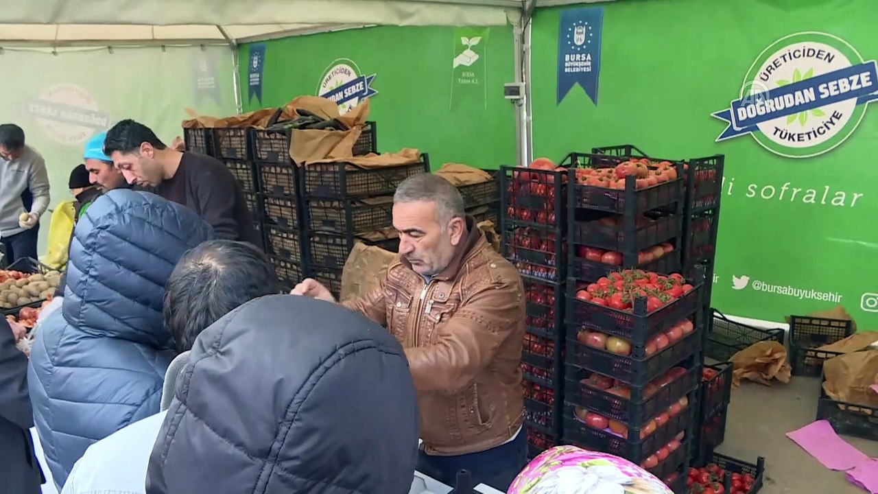 Üç tanzim satış noktasında alışverişler başladı - BURSA