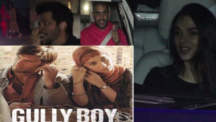 Katrina Kaif, Anil Kapoor & other stars attend Gully Boy Screening; Watch Video | FilmiBeat