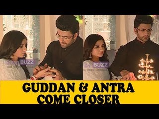 Guddan and Akshat performing Antra's last rituals