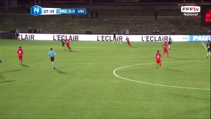 Oh la frappe de GUEYE est repoussée par Enzo BASILIO !