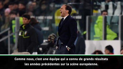 8es - Allegri : "Marquer un but à Madrid"