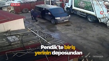 Hırsızlara canı pahasına direndi