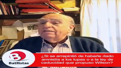 Sobre Ley de Caducidad - fabook live - Sanguinetti (Uruguay)