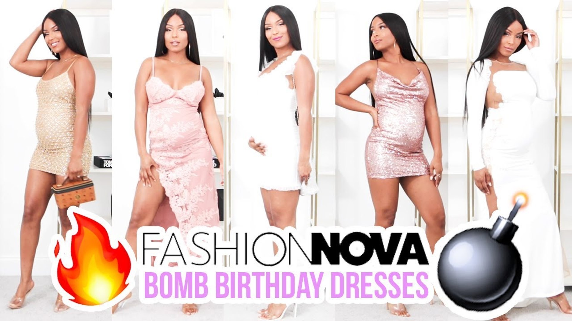 birthday dress fashion nova