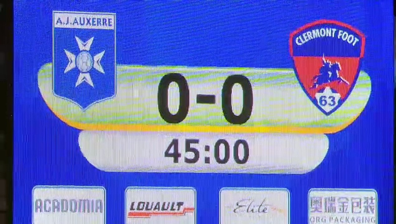 J25: Auxerre - Clermont (1-0)