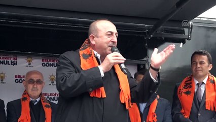 Çavuşoğlu: 'Karşıda PKK'nın içinde olduğu ittifaka destek verir misiniz?' - ANTALYA