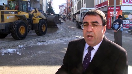 Doğu'da belediyelerin soğuk ve karla zorlu mücadelesi - KARS