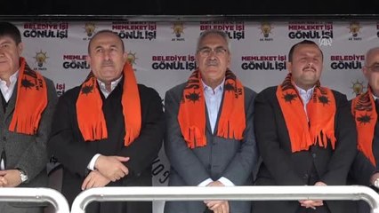 Çavuşoğlu: "Karşıda PKK'nın İçinde Olduğu İttifaka Destek Verir Misiniz?"