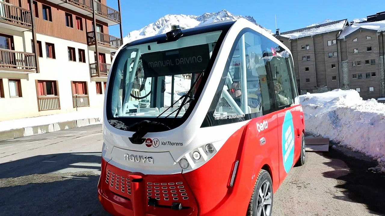 Val Thorens :  Une navette électrique sans chauffeur expérimentée