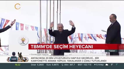 TBMM'de seçim heyecanı