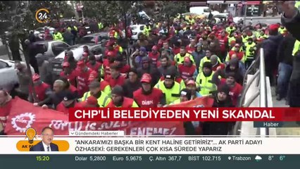 CHP'li belediyeden yeni skandal