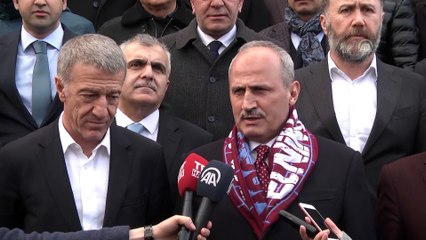 Bakan Turhan'dan Trabzonspor'a ziyaret - TRABZON