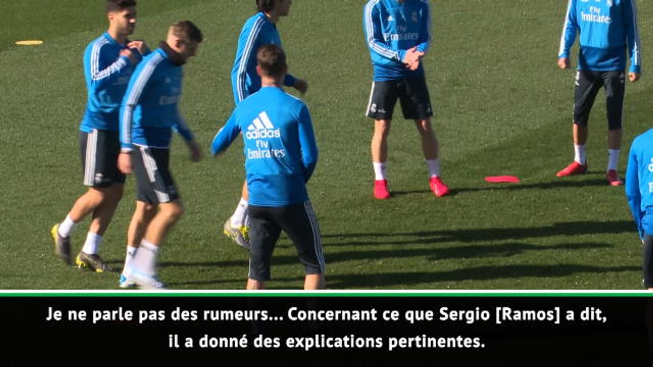 24e j. - Solari défend ses joueurs Gareth Bale et Sergio Ramos