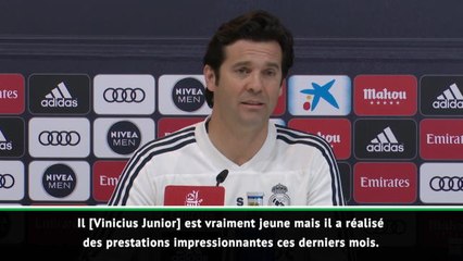 24e j. - Solari : "Vinicius réalise des performances impressionnantes"