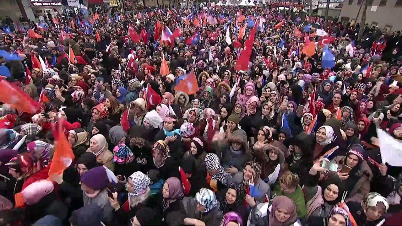 AK Parti Ataşehir Mitingi - Binali Yıldırım (2) - İSTANBUL