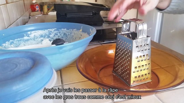 gaufres de pommes de terre (sous titré en Français)