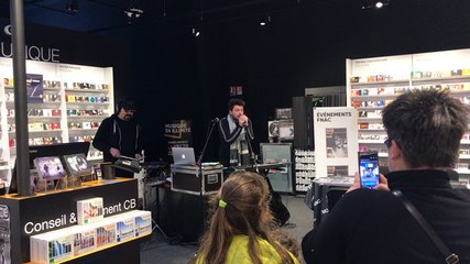 Concert de Maxime Raux à la Fnac