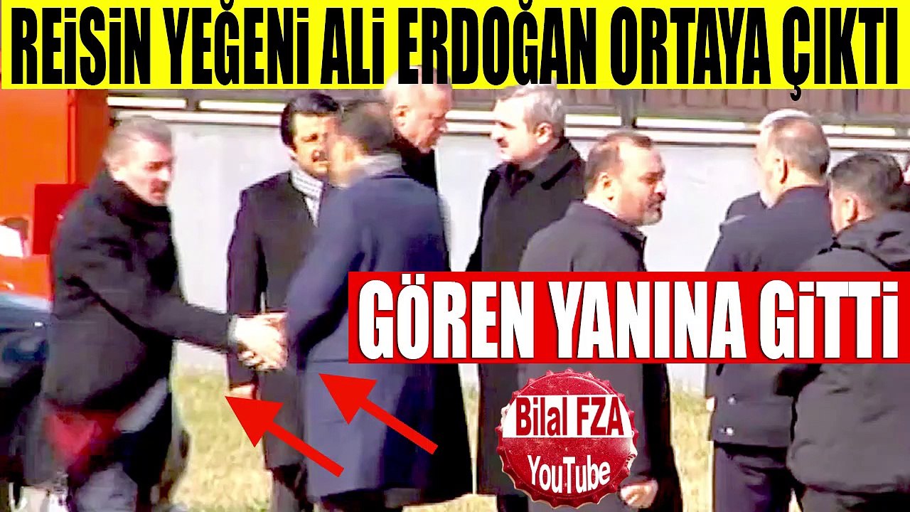 Reisin Yeğeni En Yakın Koruması Ali Erdoğan'ı Gören Yanına Gitti Aylardır Ortalarda Yoktu