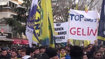 Fenerbahçeli Taraftarlar Tff'ye Tepki İçin Yürüdü