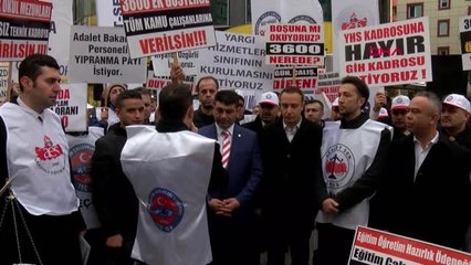 Eğitim Çalışanları ve Sivil Memurlardan Basın Açıklaması
