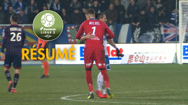 AJ Auxerre - Clermont Foot (1-0) - Résumé - (AJA-CF63) / 2018-19