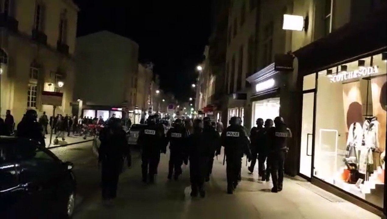 Gilets jaunes à Nancy : les forces de l'ordre quadrillent le centre-ville