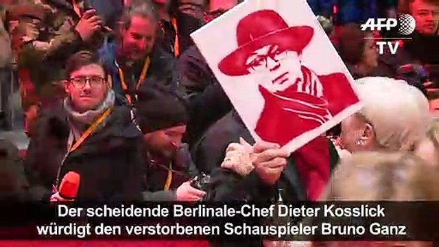 Kosslick: Bruno Ganz ist jetzt goldener Engel von Berlin