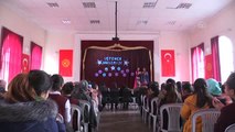 Kırgız-Türk Anadolu Kız Meslek Lisesi Öğrencileri Yeteneklerini Sergiledi