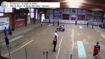 Premier tour, tir rapide en double, France Club Elite 1, J5 groupe Titre,  CRO Lyon contre Balaruc-les-Bains,  saison 2018/2019