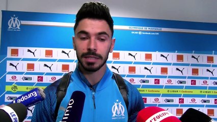 OM-ASC (2-0) : la réaction de Morgan Sanson en zone mixte