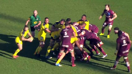 TOP 14 - Essai Peceli YATO (ASM) - Clermont - Bordeaux-Bègles - J16 - Saison 2018/2019