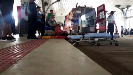 Idoso de 91 anos é socorrido no Terminal Oeste