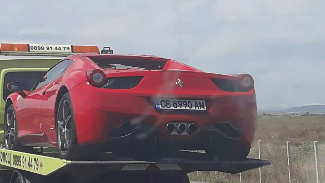 Ferrari and road  assitance
