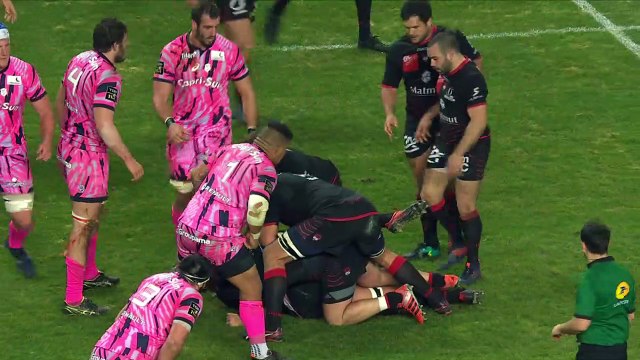 TOP 14 - Essai Noa NAKAITACI (LOU) - Paris - Lyon - J16 - Saison 2018/2019