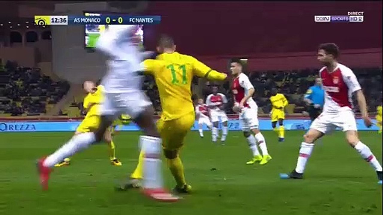 Monaco vs Nantes 1-0 All goals & Highlights