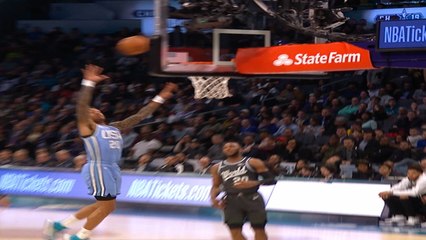 As Heard Around the World  John Collins Off The Backboard Dunk To Himself