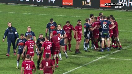 La tension éclate au coup de sifflet final entre agenais et toulonnais