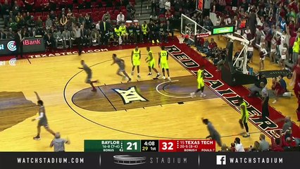 Baylor vs. No. 15 Texas Tech Basketball Highlights (2018-19)