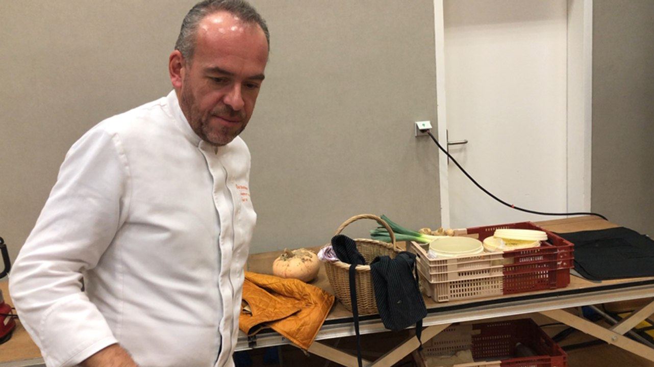 La coquille Saint-Jacques cuisinée                              par deux chefs étoilés de l’Orne