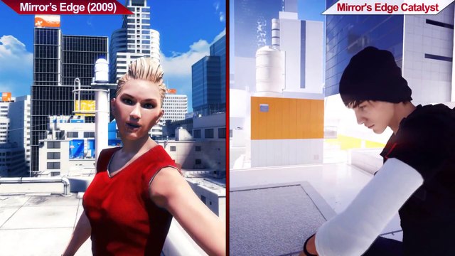 SBS Comparison | Mirror's Edge (2009) VS Mirror's Edge Catalyst (2016) | PC